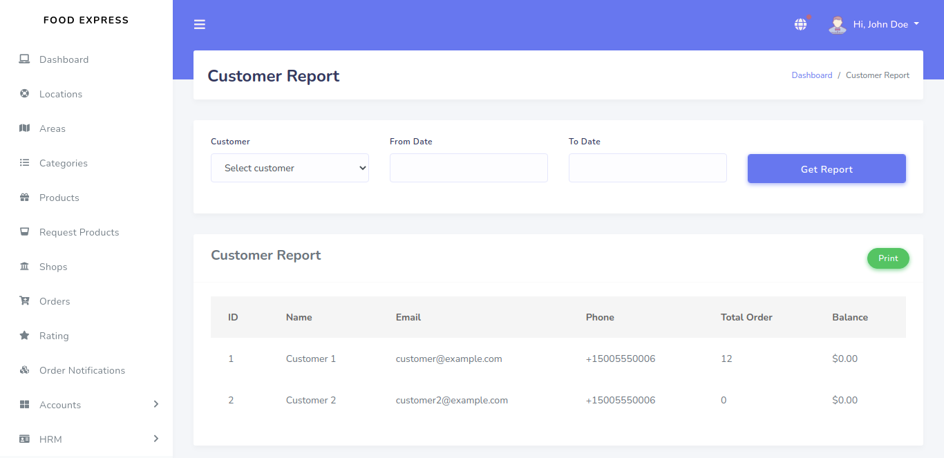 customer-report