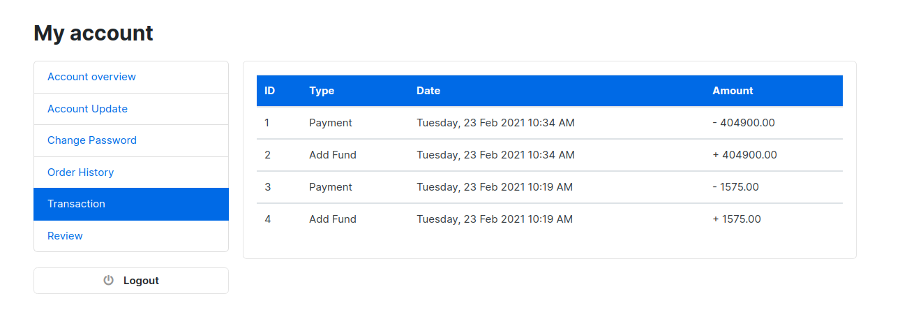 transaction