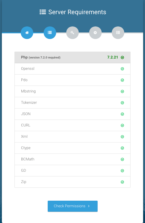 Server Requirements