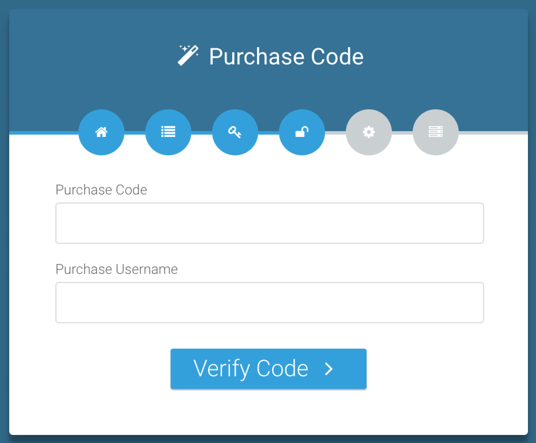 Check-in fourth step