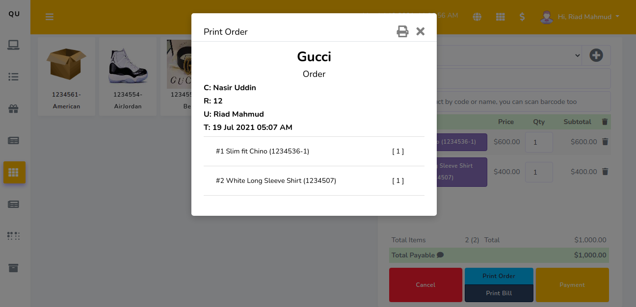 Check-in Dashboard