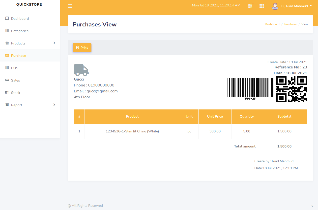 Check-in Dashboard
